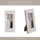 Quon 4x6 Photo Frame with Bright Diamond Capiz Shell Inlay | Ivory 9"