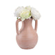 Antique Style Jug Vase with 2 Handles | Amphora Style | 11" Rustic Brown