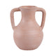 Antique Style Jug Vase with 2 Handles | Amphora Style | 11" Rustic Brown