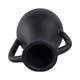 Antique Style Flower Vase w 2 Handles | 12" Black Terracotta