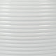 Ginger Jar with Lid | Ribbed Pattern | Classic Glossy White Ceramic | 12"