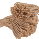 Hana Accent Garland | Blue & White Glass Beads | Brown Jute Rope Tassels
