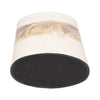 Decorative Accent Flask Vase | Luxe 20" Pearl Ivory & Gold Iron