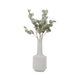 Decorative Bottle Vase | Volcanic Texture White Clay | Handcrafted 16"