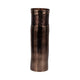 Decorative Flower Vase | Textured Enamel Bronze Glass | 18" Tall Cylinder