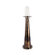 Decorative Pillar Candle Holder | 21" Tapered | Rich Bronze Aluminum