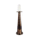 Decorative Pillar Candle Holder | 21" Tapered | Rich Bronze Aluminum