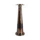 Decorative Pillar Candle Holder | 21" Tapered | Rich Bronze Aluminum