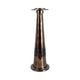 Decorative Pillar Candle Holder | 21" Tapered | Rich Bronze Aluminum