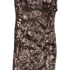 Freestanding Floor Sculpture | Metal Tribal Design | 69" Tall Bronze Finish