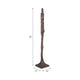 Freestanding Floor Sculpture | Metal Tribal Design | 69" Tall Bronze Finish