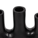 Decorative Candelabra 6 Taper Candle Holder | Antique Matte Black | 13"