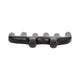 Decorative Candelabra 6 Taper Candle Holder | Antique Matte Black | 13"