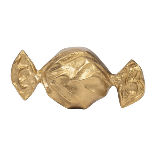 Table Decor Wrapped Candy | 8" Whimsical Metallic Gold Aluminium