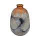 Decorative Accent Flower Vase | 16" Rustic Blue | Gold Terracotta