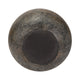 Jug Vase w Woven Rattan Handle | Rustic Black & Brown Terracotta