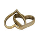 Intertwined Decorative Accent Piece | Two Hearts Intertwined | 9" Gold