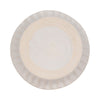 Decorative Flower Vase | 6" Ceramic Wavy Design | Glossy White