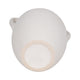Antique Style Amphora Jug Vase with 2 Handles | 10" White Ceramic