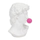 Eros Avant Garde Greek Statue with Pink Bubblegum | White Polyresin 12"