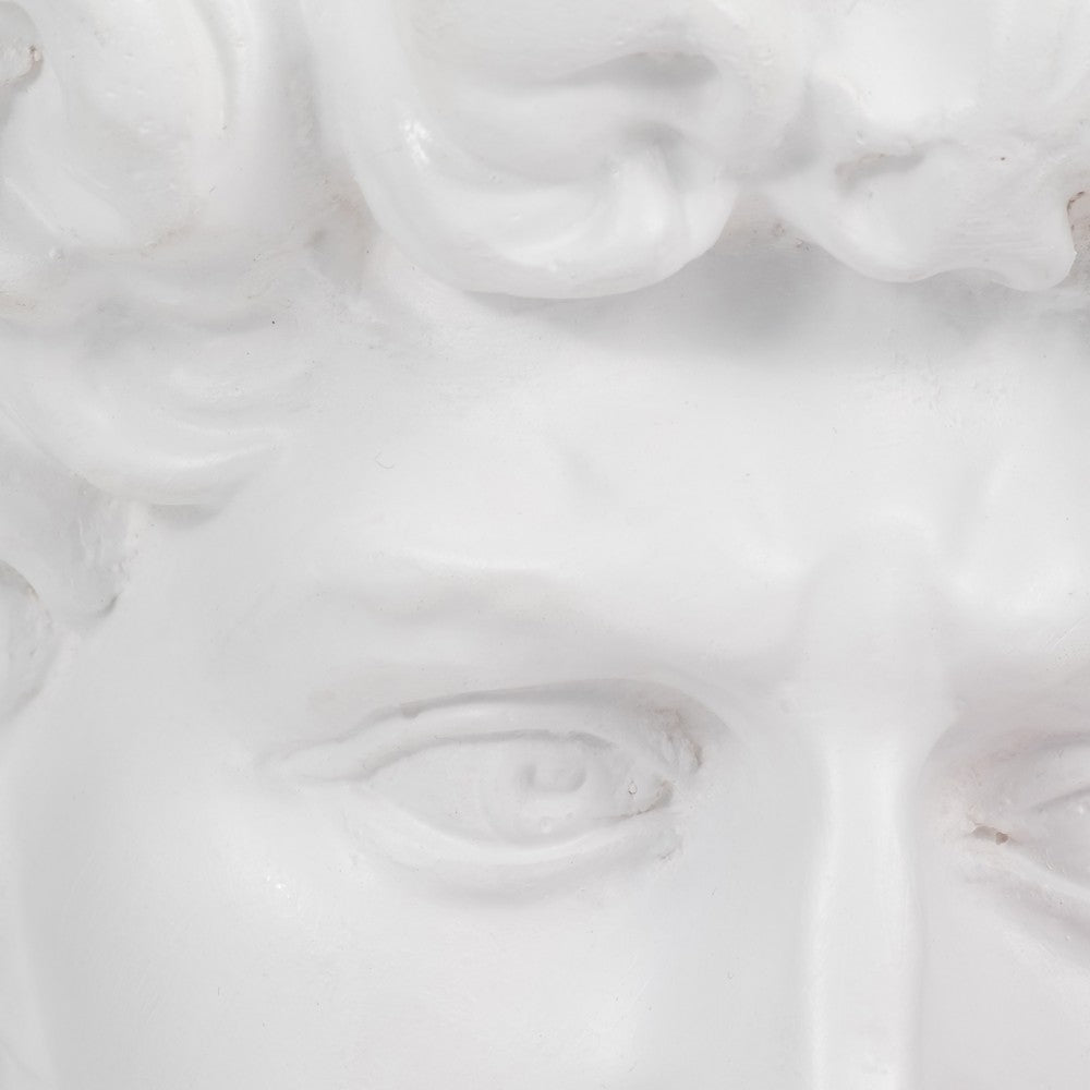 Eros Avant Garde Greek Statue with Pink Bubblegum | White Polyresin 12"