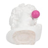 Eros Avant Garde Greek Statue with Pink Bubblegum | White Polyresin 12"