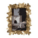Accent Photo Frame | Fits 4x6 Portrait | Enchanted Butterflies Gold Polyresin
