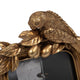 4 x 6 Photo Frame with Bird Accent Resin & Glass Front | Brilliant Gold