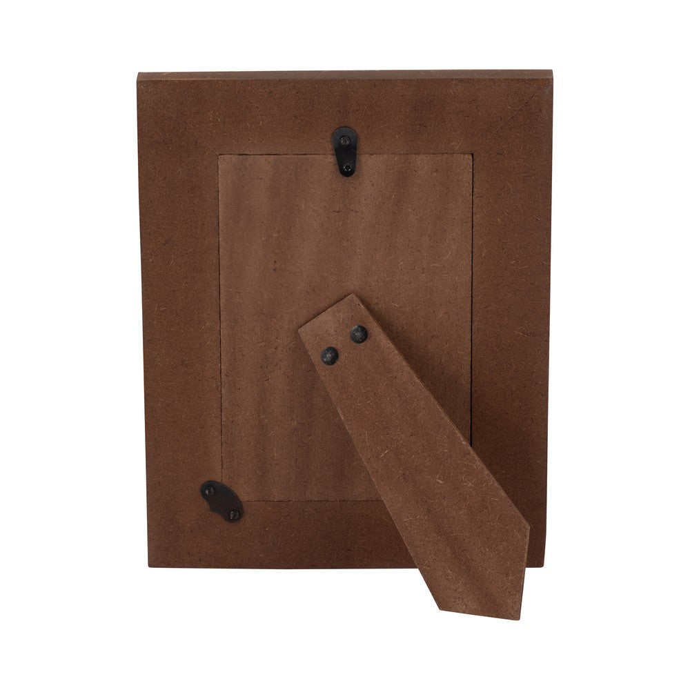 Orsa 7x9 Field Photo Frame with 4x6 Opening | Pink Flower Border | Resin SBH-19122-01