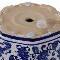 Blue, White