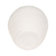 Decorative Flower Vase | Woven Textured Design | 12" White Ceramic