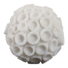 Coral Decorative Tabletop Accent | 6" Ivory Textured Polyresin Design