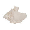 Decorative Coastal Accent Coral Sculpture | Beach Ivory Resin | 8"