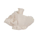 Decorative Coastal Accent Coral Sculpture | Beach Ivory Resin | 8"
