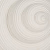 Decorative Bonnet 6" Seashell Figurine | Textured White Ceramic