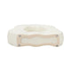 Decorative Vase | Open Ring Cut Out | Ribbed Ivory Ceramic | 12"