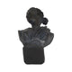 Eona Grecian Bust Figurine | Intricate Details | 12" Bronze Distressed Resin