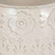 Decorative Turtle Accent Planter | Stylish 7" White Glazed Ceramic