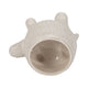 Decorative Turtle Accent Planter | Stylish 7" White Glazed Ceramic