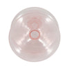 Vintage Taper Candle Holder | 5" | Pastel Pink Rounded Bubble Glass