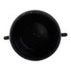 Outdoor Decorative Planter | Jug Shape w Handles | 12" Black Ceramic