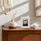 Decorative Photo Frame with Ivory Shell Pearl Inlay Design | 4x6 Interior