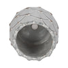 Artichoke Planter Vase| Sculpted Textured White Ceramic | 5"