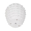 Garden Planter | 3D Raised Woven Knot Accent | 9" White Finish