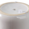 Reya Planter Pot | 3D Floral Applique Rim | Handcrafted Ivory Ceramic | 6"