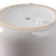 Reya Planter Pot | 3D Floral Applique Rim | Handcrafted Ivory Ceramic | 6"