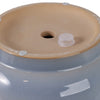 Decorative Accent Planters Set of 2 | Light Blue Ceramic | 10 & 12"