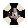 Ameya 4x4 Octagon Photo Frame | Glass Front | Resin-MDF | Black & Ivory