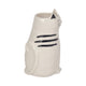 Cute Decorative Squiggly Kitty Sculptural Vase | Black Striped | 7" White