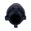 Urn Vase w Ear Handles | Ribbed Texture | Navy Blue Terracotta 7"